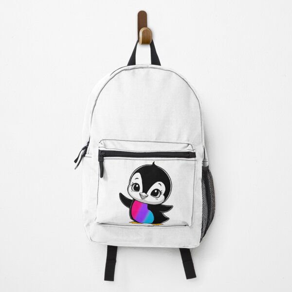 Item preview, Androgynous Pride Baby Penguin, Kawaii Androgynous Flag Penguin designed and sold by Travelslightly.