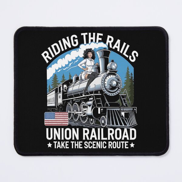 Item preview, Union railroad - Riding the rails - Union Pacific railroad - Polar express - Riding the train - American train designed and sold by JansenGS.