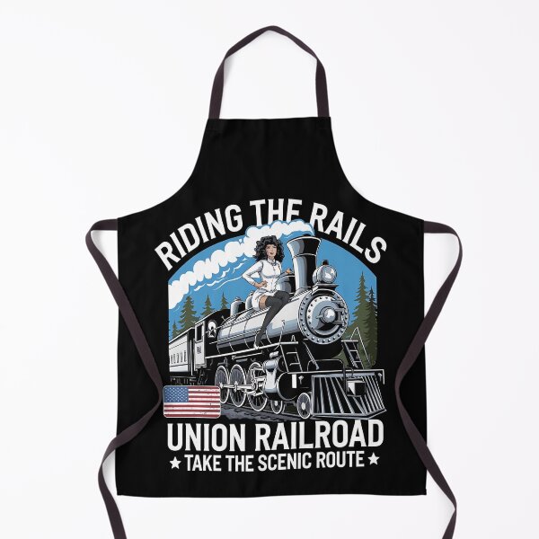 Item preview, Union railroad - Riding the rails - Union Pacific railroad - Polar express - Riding the train - American train designed and sold by JansenGS.