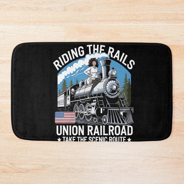 Item preview, Union railroad - Riding the rails - Union Pacific railroad - Polar express - Riding the train - American train designed and sold by JansenGS.