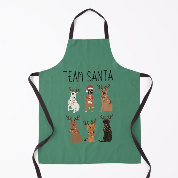 Artikelvorschau, Team Santa: Hunde entworfen und verkauft von rmcbuckeye.