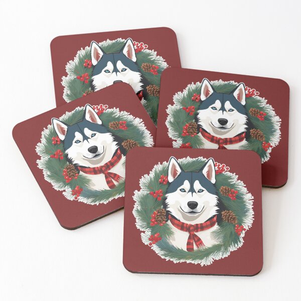Item preview, Jolly Christmas - Siberian Husky Nose Edition designed and sold by GoodyPaws.