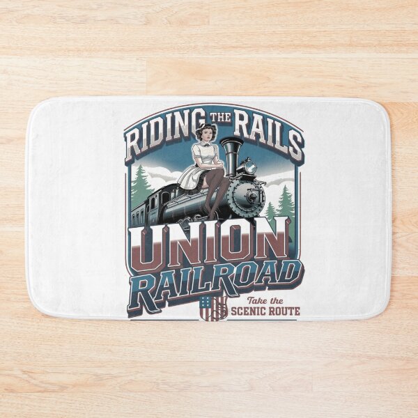 Item preview, Union railroad - Riding the rails - Union Pacific railroad - Polar express - Riding the train - American train designed and sold by JansenGS.