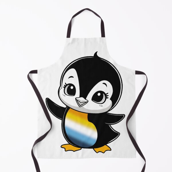 Item preview, Aroace Pride Baby Penguin, Kawaii Aroace Flag Penguin designed and sold by Travelslightly.