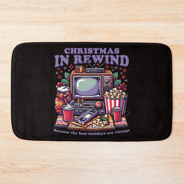 Item preview, Christmas in Rewind - Vintage Holiday Magic designed and sold by DrawHandArt.