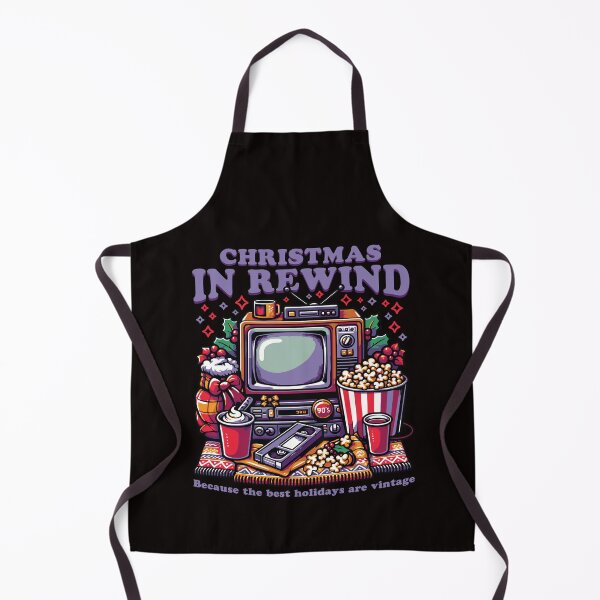 Item preview, Christmas in Rewind - Vintage Holiday Magic designed and sold by DrawHandArt.