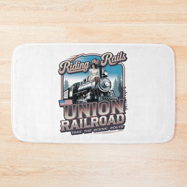 Item preview, Union railroad - Riding the rails - Union Pacific railroad - Polar express - Riding the train - American train designed and sold by JansenGS.