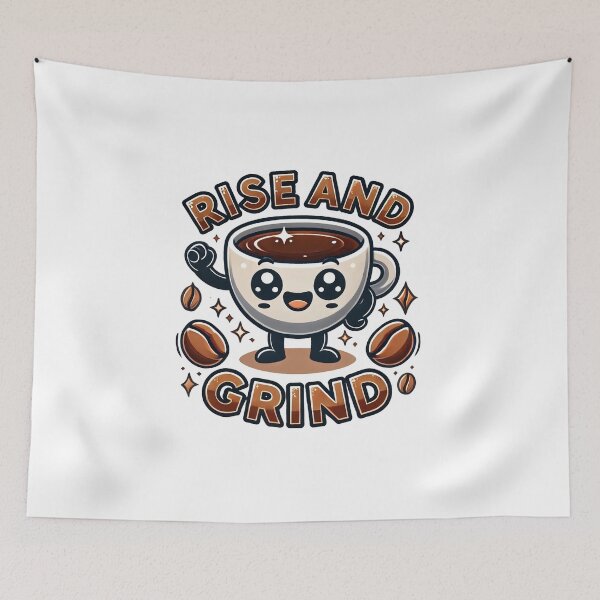 Item preview, rise and grind designed and sold by StagInk.