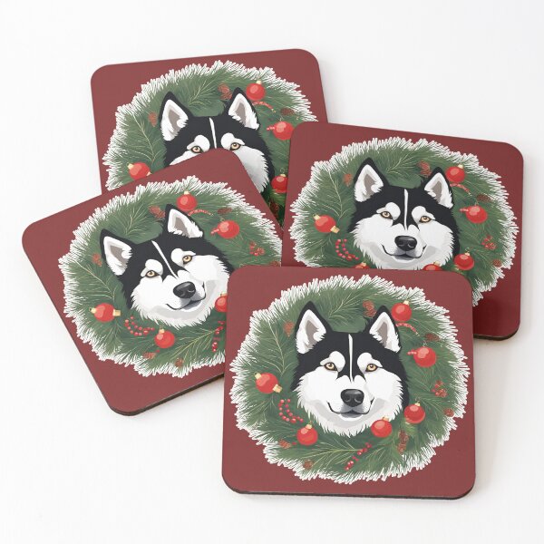 Item preview, Jolly Christmas - Siberian Husky Nose Edition designed and sold by GoodyPaws.