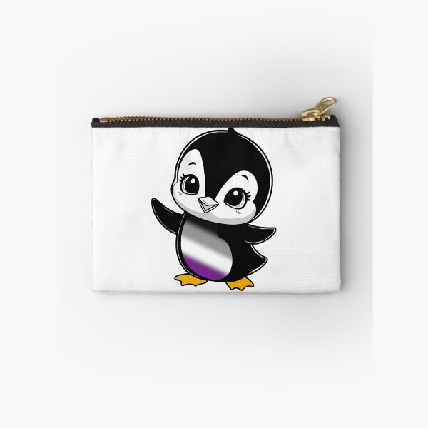 Item preview, Asexual Pride Baby Penguin, Kawaii Ace Flag Penguin designed and sold by Travelslightly.