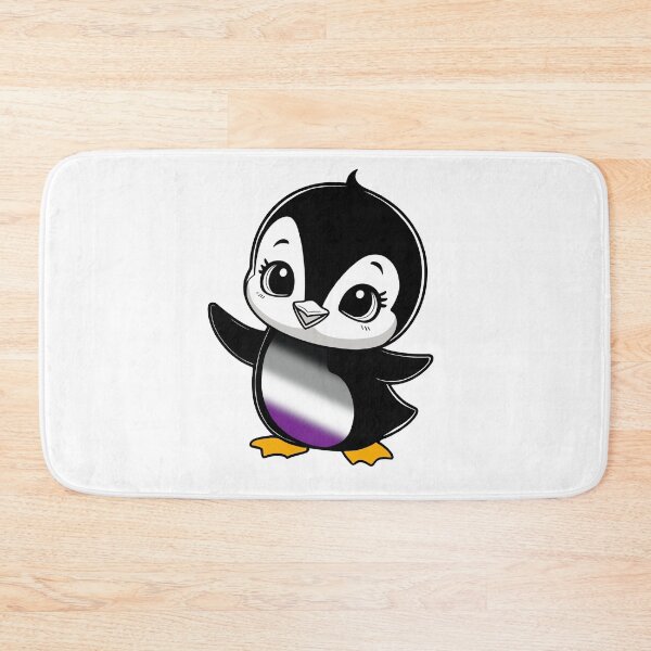 Item preview, Asexual Pride Baby Penguin, Kawaii Ace Flag Penguin designed and sold by Travelslightly.