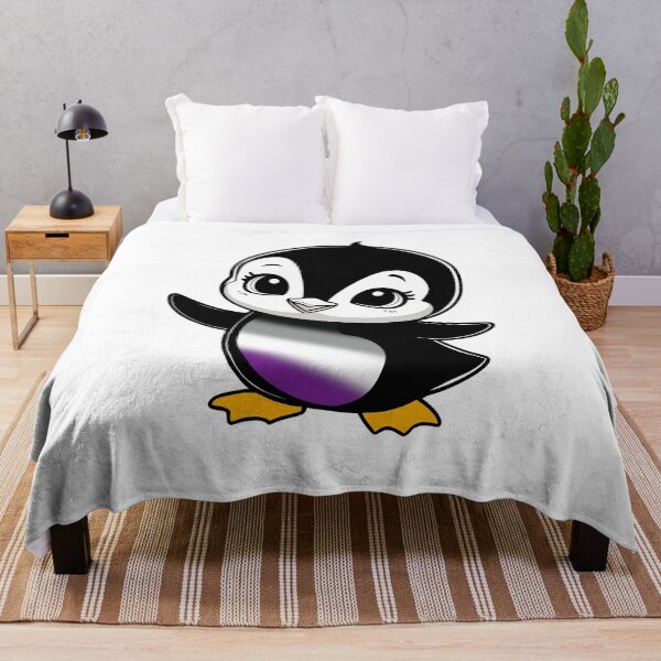 Item preview, Asexual Pride Baby Penguin, Kawaii Ace Flag Penguin designed and sold by Travelslightly.