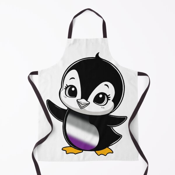Item preview, Asexual Pride Baby Penguin, Kawaii Ace Flag Penguin designed and sold by Travelslightly.