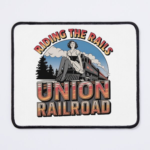 Item preview, Union railroad - Riding the rails - Union Pacific railroad - Polar express - Riding the train - American train designed and sold by JansenGS.