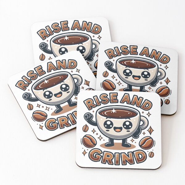 Item preview, rise and grind designed and sold by StagInk.