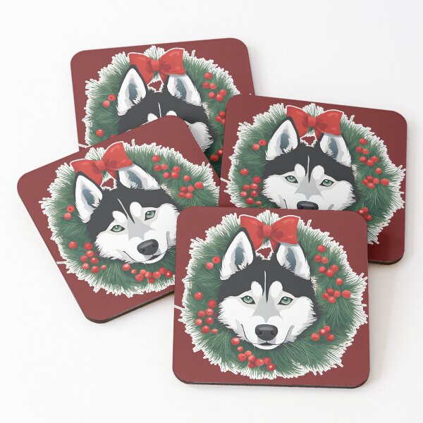 Item preview, Jolly Christmas - Siberian Husky Nose Edition designed and sold by GoodyPaws.