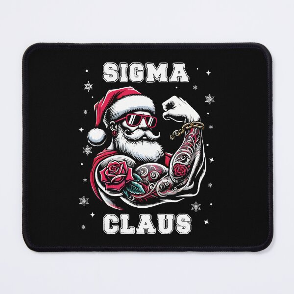 Item preview, Sigma Santa Claus - Muscular Gym Santa designed and sold by MonkaDesigns.