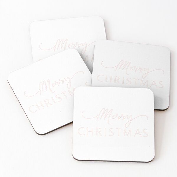 Item preview, Merry Christmas Minimalist Typography Design designed and sold by Bankza.