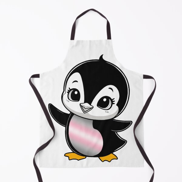 Item preview, Demigirl Pride Baby Penguin, Kawaii Demigirl Flag Penguin designed and sold by Travelslightly.