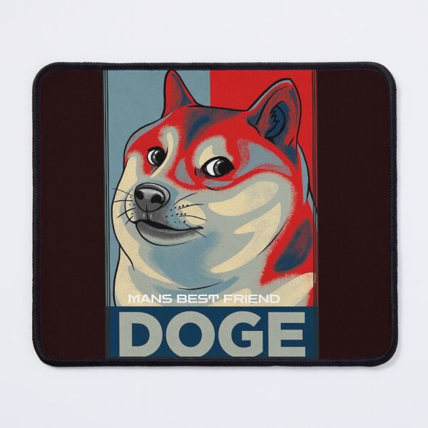 Item preview, Man has a new Best Friend with Doge designed and sold by Xavier's Place.