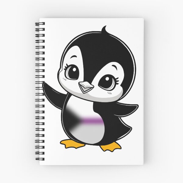 Item preview, Demisexual Pride Baby Penguin, Kawaii Demi Flag Penguin designed and sold by Travelslightly.