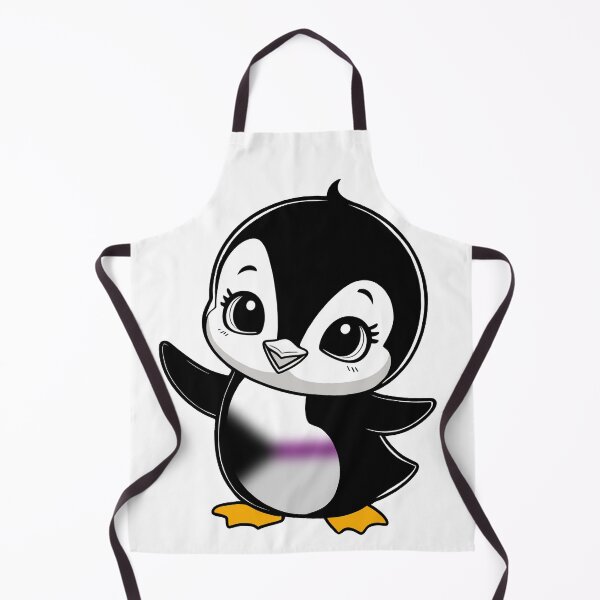 Item preview, Demisexual Pride Baby Penguin, Kawaii Demi Flag Penguin designed and sold by Travelslightly.
