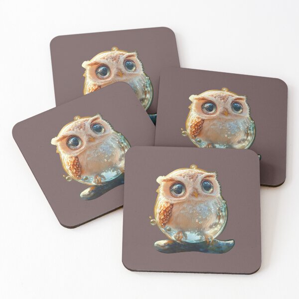 Item preview, Bubbly Brown Owl designed and sold by StoneofWisdom.