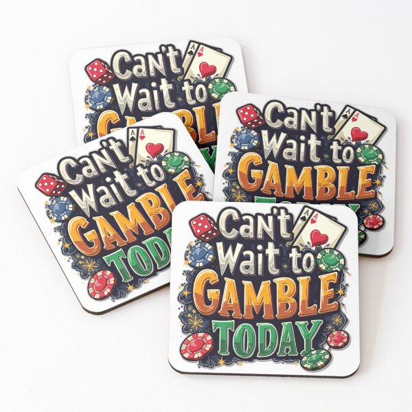 Item preview, Can't Wait To Gamble Today  designed and sold by ArtFromBeyond.