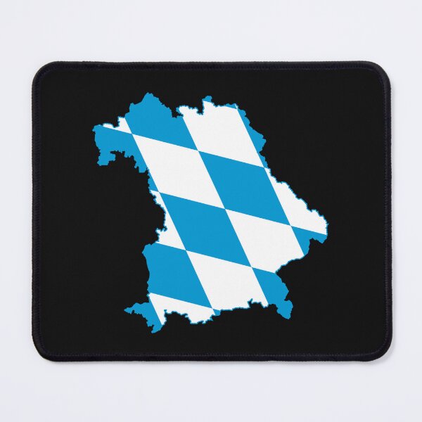 Item preview, Bavaria Flag map designed and sold by ShinGoukiSon.