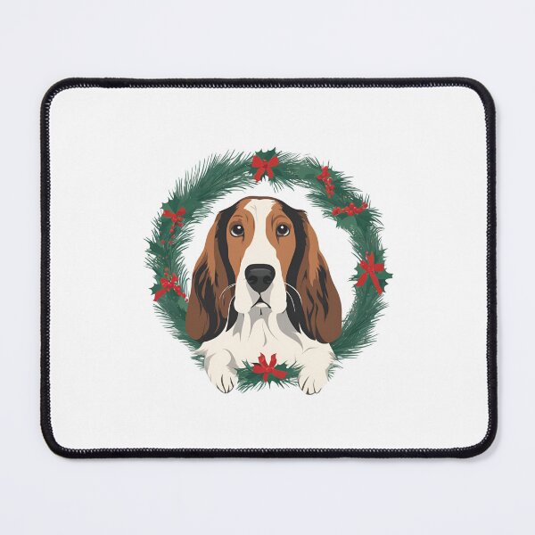 Item preview, Jolly Christmas Grand Basset Griffon Vendeen - A Festive Twist for Dog Lovers designed and sold by GoodyPaws.
