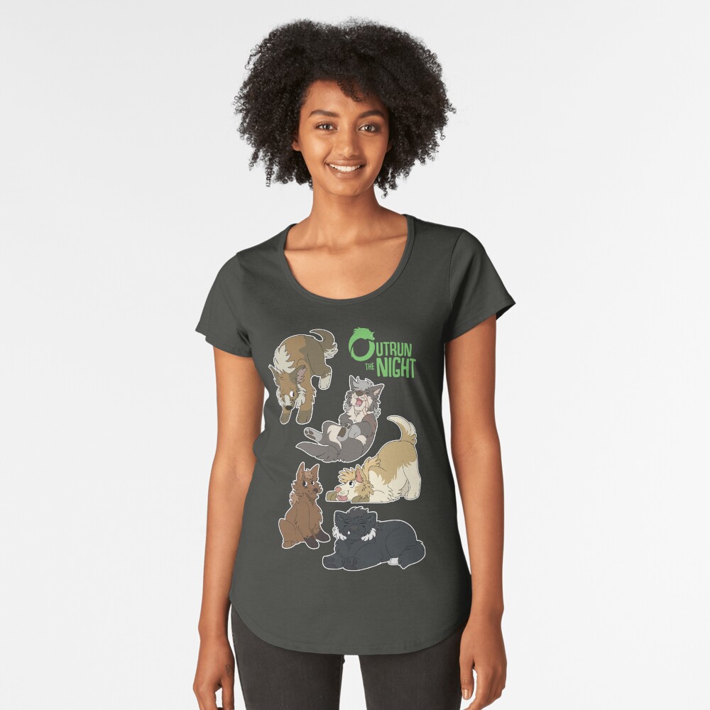 Item preview, Premium Scoop T-Shirt designed and sold by OutrunTheNight.