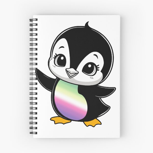 Item preview, Genderfae Pride Baby Penguin, Kawaii Genderdoe Flag Penguin designed and sold by Travelslightly.