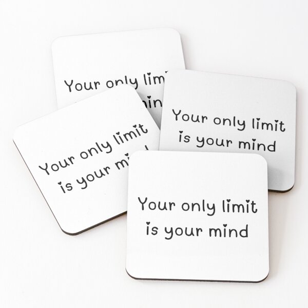Item preview, "Breaking limits starts within your mind." designed and sold by Bnakshelter.