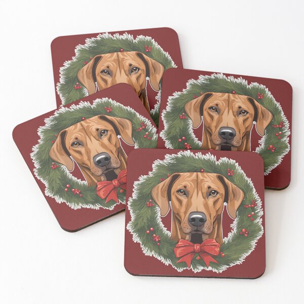 Item preview, Jolly Christmas Rhodesian Ridgeback - Festive Holiday Design for Dog Lovers designed and sold by GoodyPaws.