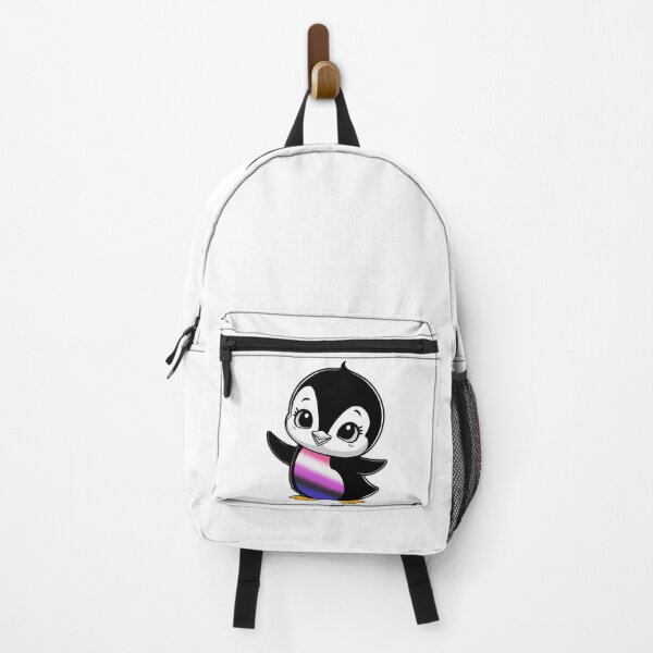 Item preview, Genderfluid Pride Baby Penguin, Kawaii Genderfluid Flag Penguin designed and sold by Travelslightly.