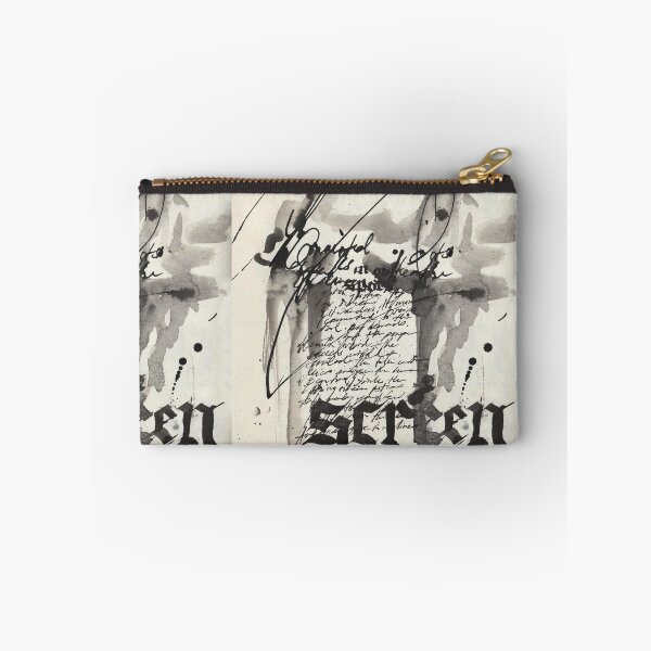 Item preview, Calligraphy English -  93 GOTHIC ABSTRACT EXPERIMTNAL INK  designed and sold by dana-krystle.
