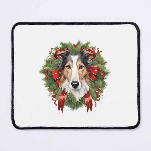 Item preview, Jolly Christmas Borzoi - Festive Holiday Design for Borzoi Lovers designed and sold by GoodyPaws.