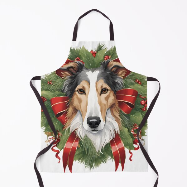 Item preview, Jolly Christmas Borzoi - Festive Holiday Design for Borzoi Lovers designed and sold by GoodyPaws.