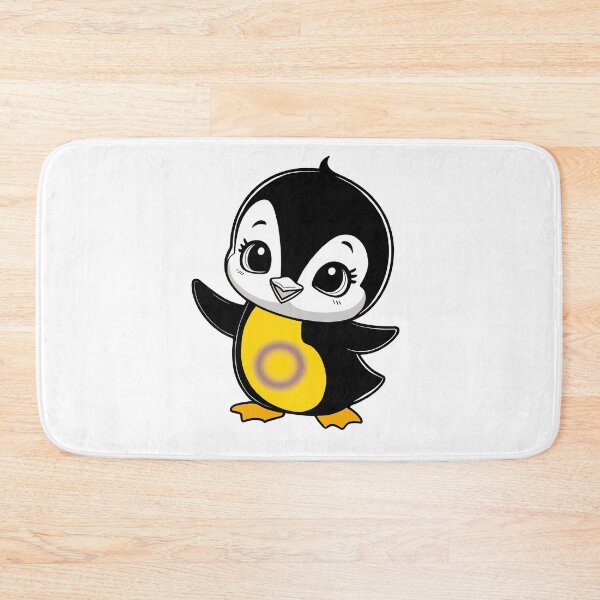 Item preview, Intersex Pride Baby Penguin, Kawaii AFAB / AMAB Flag Penguin designed and sold by Travelslightly.