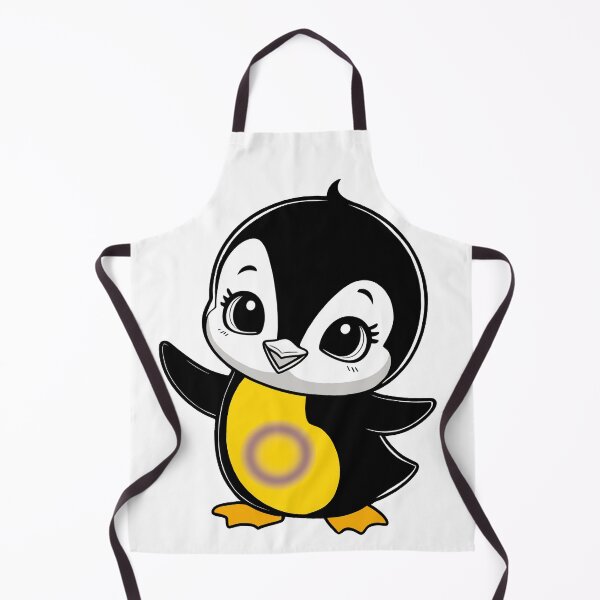 Item preview, Intersex Pride Baby Penguin, Kawaii AFAB / AMAB Flag Penguin designed and sold by Travelslightly.
