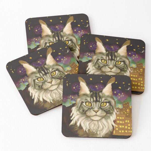 Item preview, Un gato en la ciudad de la noche 18 designed and sold by MerryCrown.
