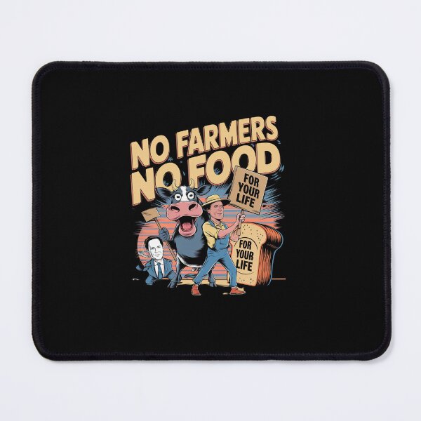 Item preview, No Farmers No Food designed and sold by PrintInspirer.