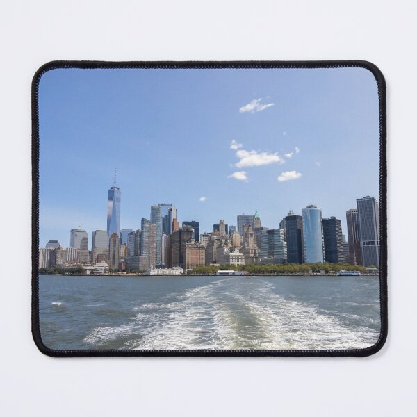 Item preview, Downtown Manhattan from the Liberty Island Ferry designed and sold by jrtwynam.