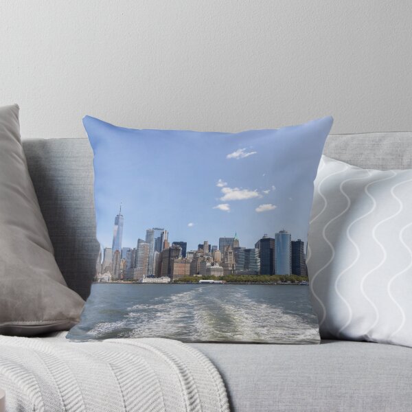 Item preview, Downtown Manhattan from the Liberty Island Ferry designed and sold by jrtwynam.
