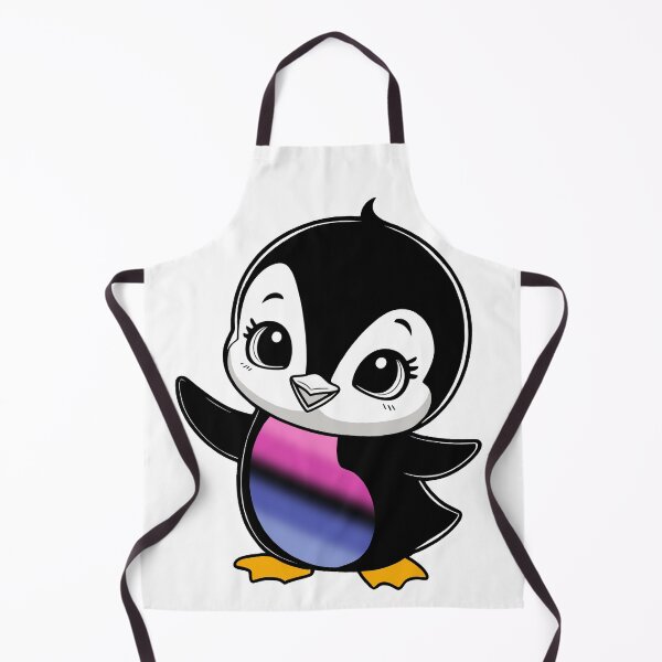 Item preview, Omnisexual Pride Baby Penguin, Kawaii Omni Flag Penguin designed and sold by Travelslightly.
