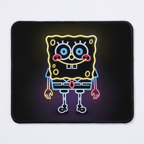 Item preview, Neon SpongeBob Sign Collection: Vibrant Designs and Illustrations designed and sold by hiiameartha.