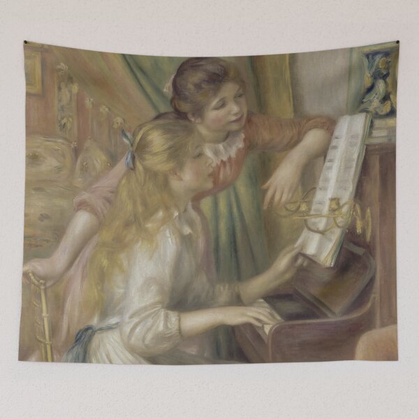 Item preview, Pierre-Auguste Renoir : Girls at the Piano (Jeunes filles au piano) (1892) designed and sold by YNTDigitalHouse.