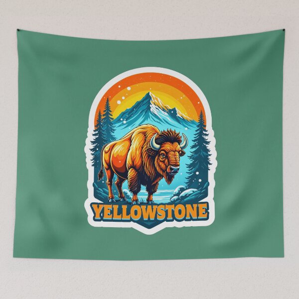 Item preview, Bison In Yellowstone National Park designed and sold by TheArtOfPat.