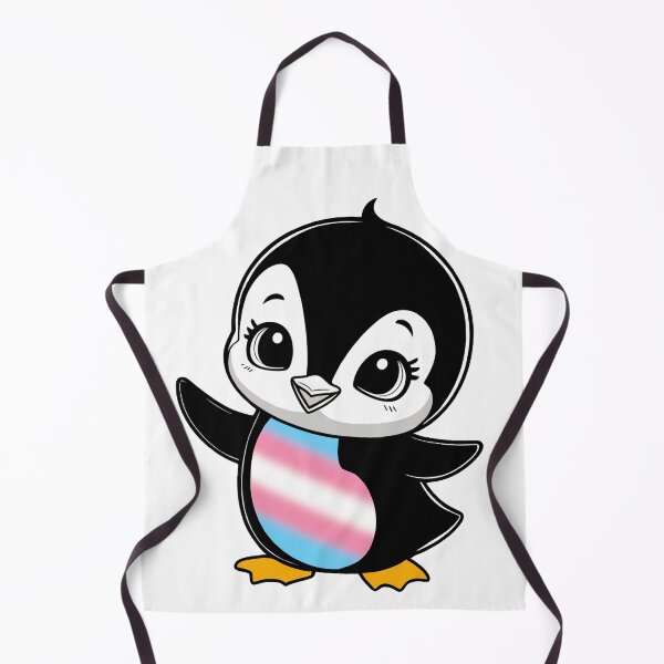 Item preview, Transgender Pride Baby Penguin, Kawaii Trans Flag Penguin designed and sold by Travelslightly.