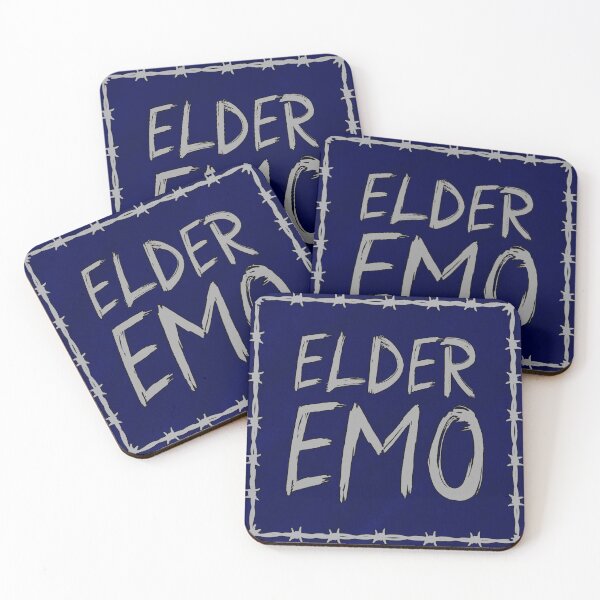 Item preview, Elder Emo (blue) designed and sold by ThatSpicyStitch.